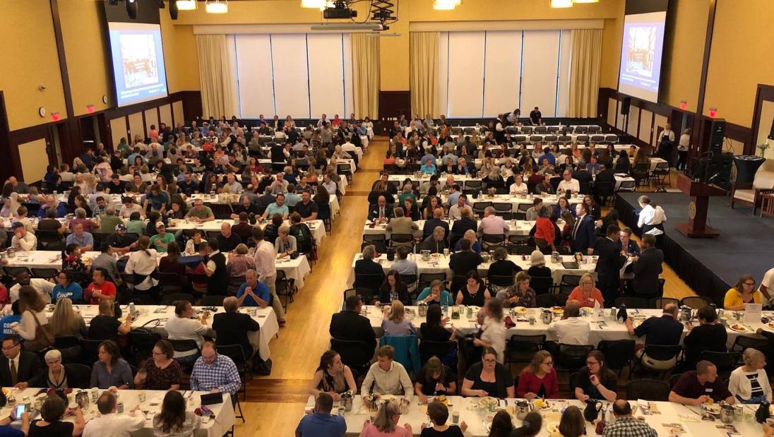 Ojibwe Ballroom | Side by Side of 10