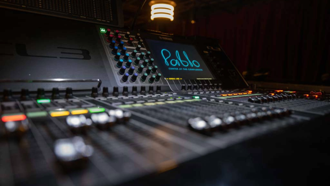 Pablo Center Audio Console