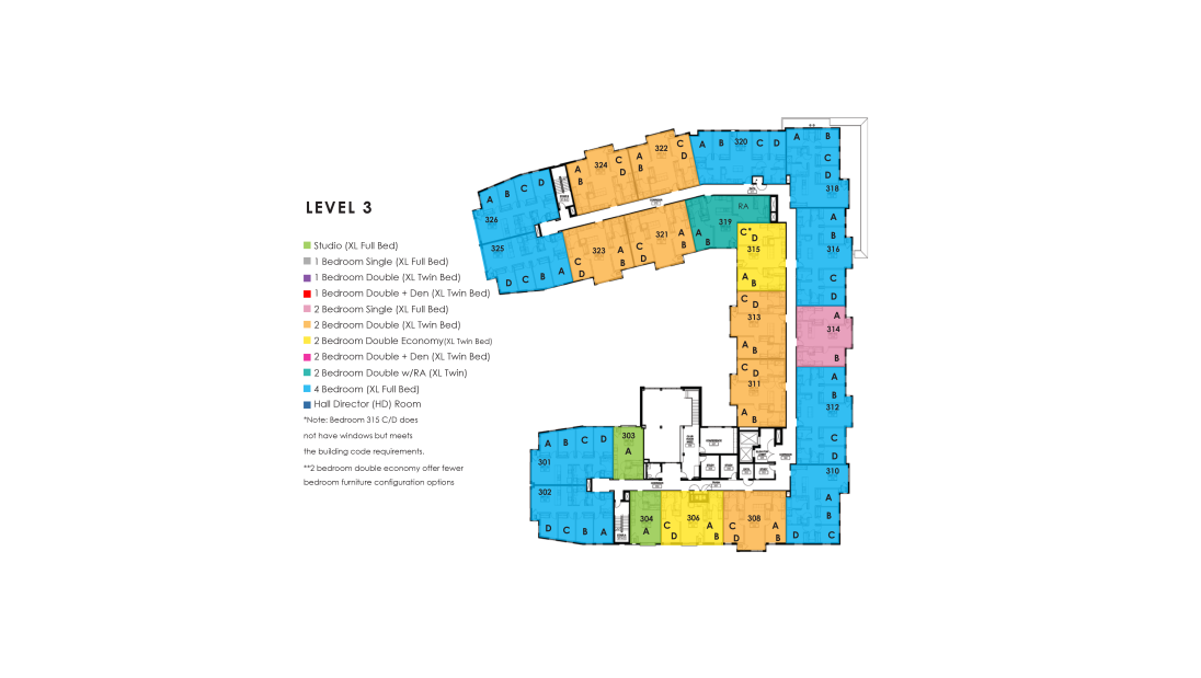Haymarket 3rd Floor Plan