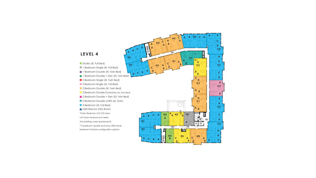 Haymarket 4th Floor Plan