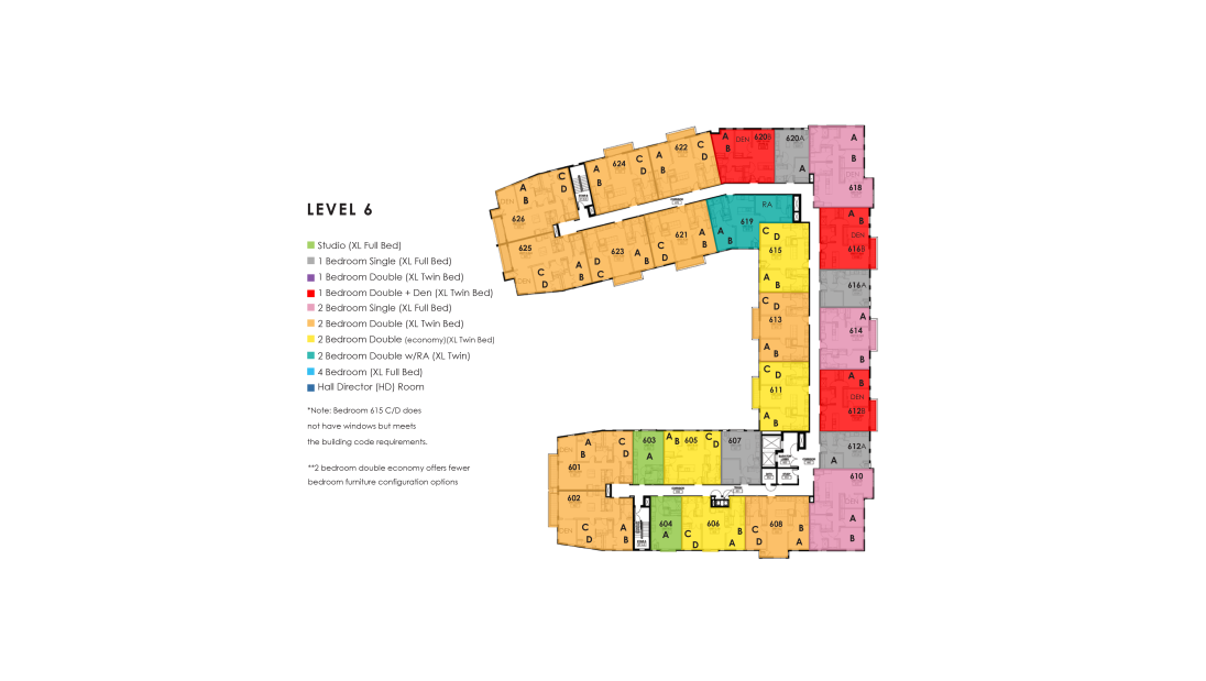 Haymarket 6th Floor Plan
