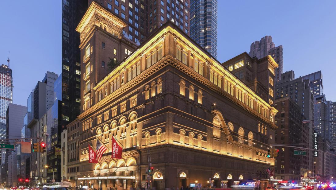 Exterior Carnegie Hall 
