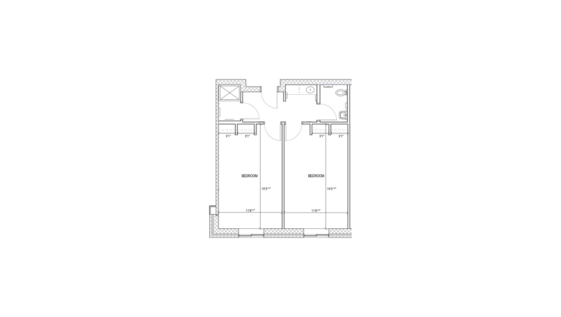 Suite-style Double Layout