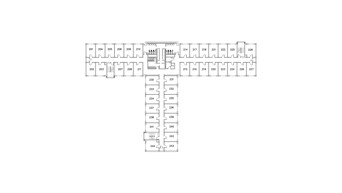 Murray Hall Floor Plan