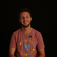 UWEC marketing major and sociology minor student Ben Ostertag