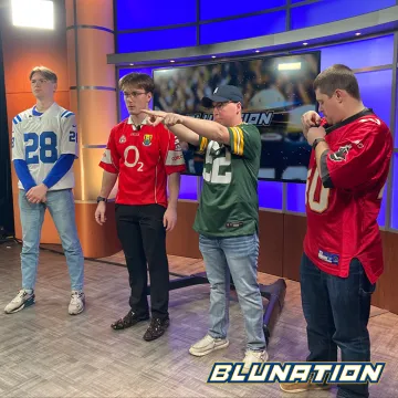 The BluNation team introducing their next segment