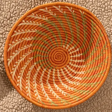 Ugandan Sun Swirl Basket