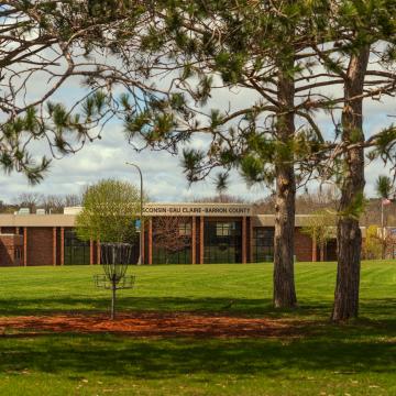 view of UWEC-BC main academic building 