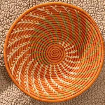 Ugandan Sun Swirl Basket