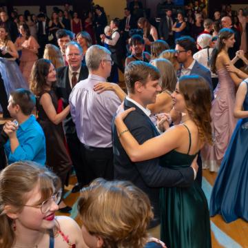 Viennese Ball Ballroom dancers