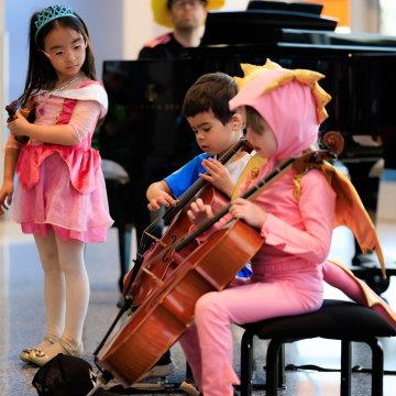 String Academy and Sunny Strings Students