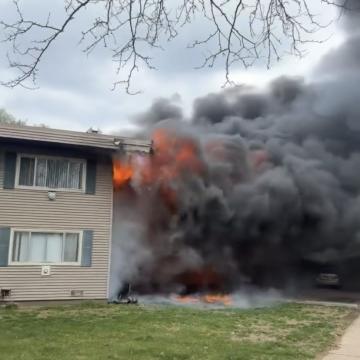 La Crosse Zeisler Street apartment fire smoke