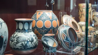 Native American pottery collection