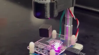 physics contraption, floating block