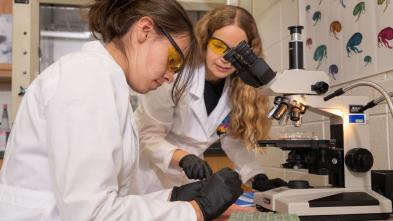 biology lab in squirrel behavioral study