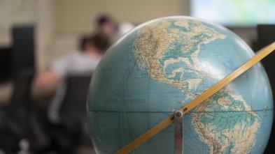 globe close up