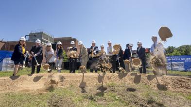 science building groundbreaking