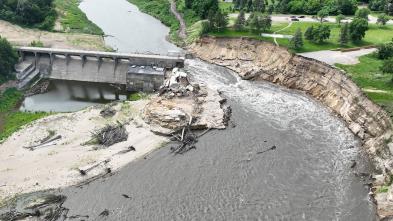 Rapidan Dam research drone shot