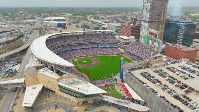 Twins stadium in Minneapolis 
