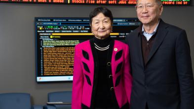 Grace Lau and Charles Tsui