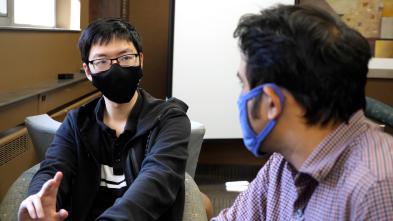 Thanks to his undergraduate research, Nichol He found a way to bring his passions for computer science and health care together in his future career.
