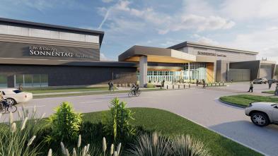 County Materials Complex Exterior Rendering County Materials Complex
