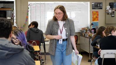 Madalyn McCabe, of New Berlin, is set to graduate from UW-Eau Claire with a bachelor's degree in social studies education.