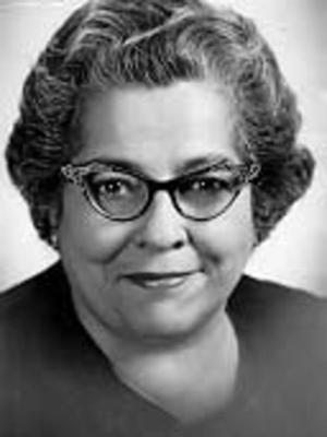 A photo of former UWEC director of forensics Grace Walsh