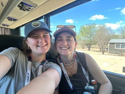 Meg Walker and Avery McKeown-Robbie 