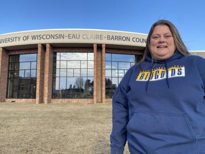 Ashley Kilcoyne UW-Eau Claire - Barron County graduation feature