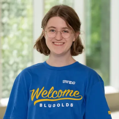 Addison Egrew orientation student staff picture