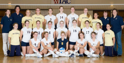 2006-07 UW-Eau Claire volleyball team photo