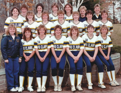 1984-85 UW-Eau Claire softball team picture