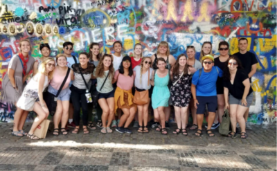 Central European Travel Seminar participants