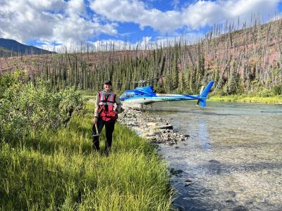 Bryanna Rayhorn says she loved doing something new in a place most people will never see.