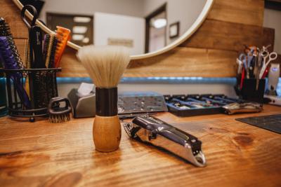 photo of barber tools
