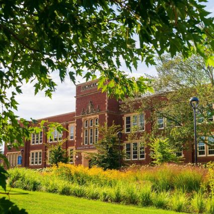 Schofield Hall summer shot
