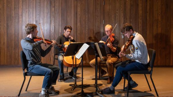Quartet of musicians
