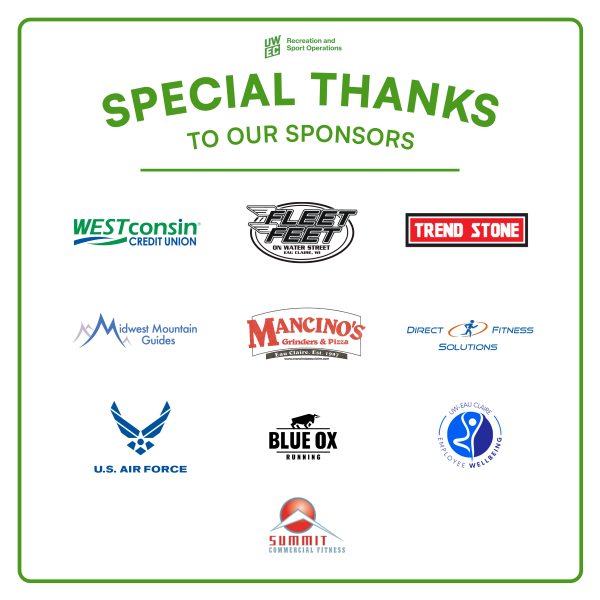 Sponsors of the Shamrock Shuffle 5K run walk