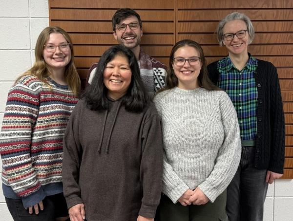 Honors leadership team poses for a photo