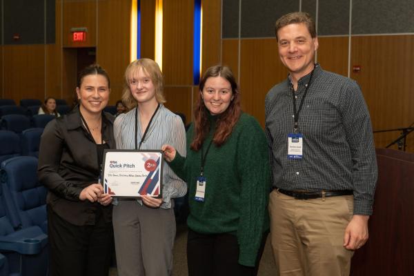 Quick Pitch Matt Jewell students