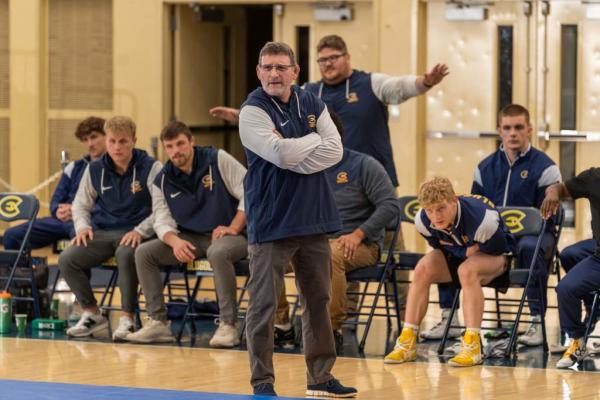 Tim Fader UWEC wresting coach