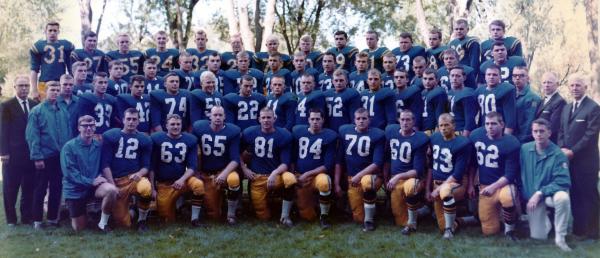 1964 Blugold Football Conference Champs 