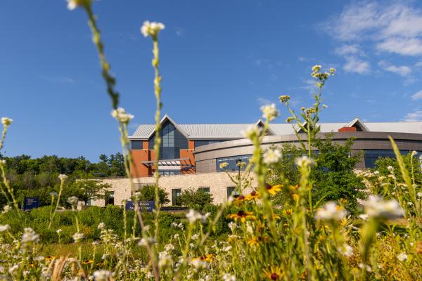 Campus beauty of Davies Center