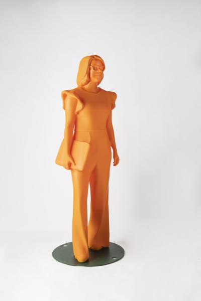 3d statue of Beatris Mendez Gandica