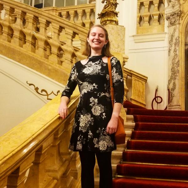 Greta Wiederhold, who will graduate in May with a German education major, a teaching of English to speakers of other languages (TESOL) minor and an interdisciplinary linguistics certificate, will be an English teaching assistant in Germany in 2022-23.