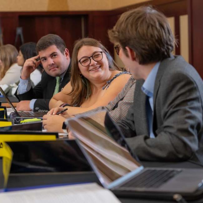 Student Senate session