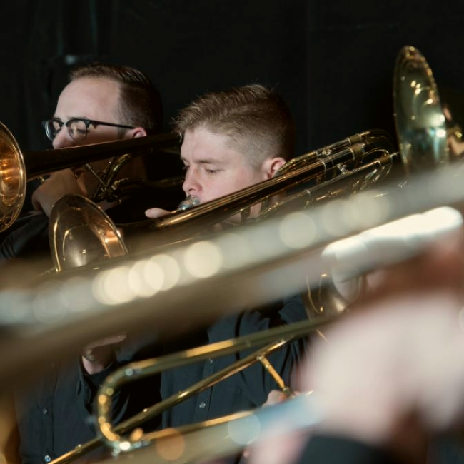 Trombonist with BASSically Brass & Trombone Choir