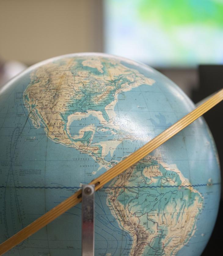 globe close up