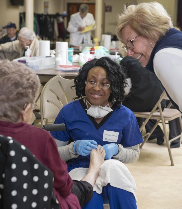 Foot and Nail clinic in Continuing Ed